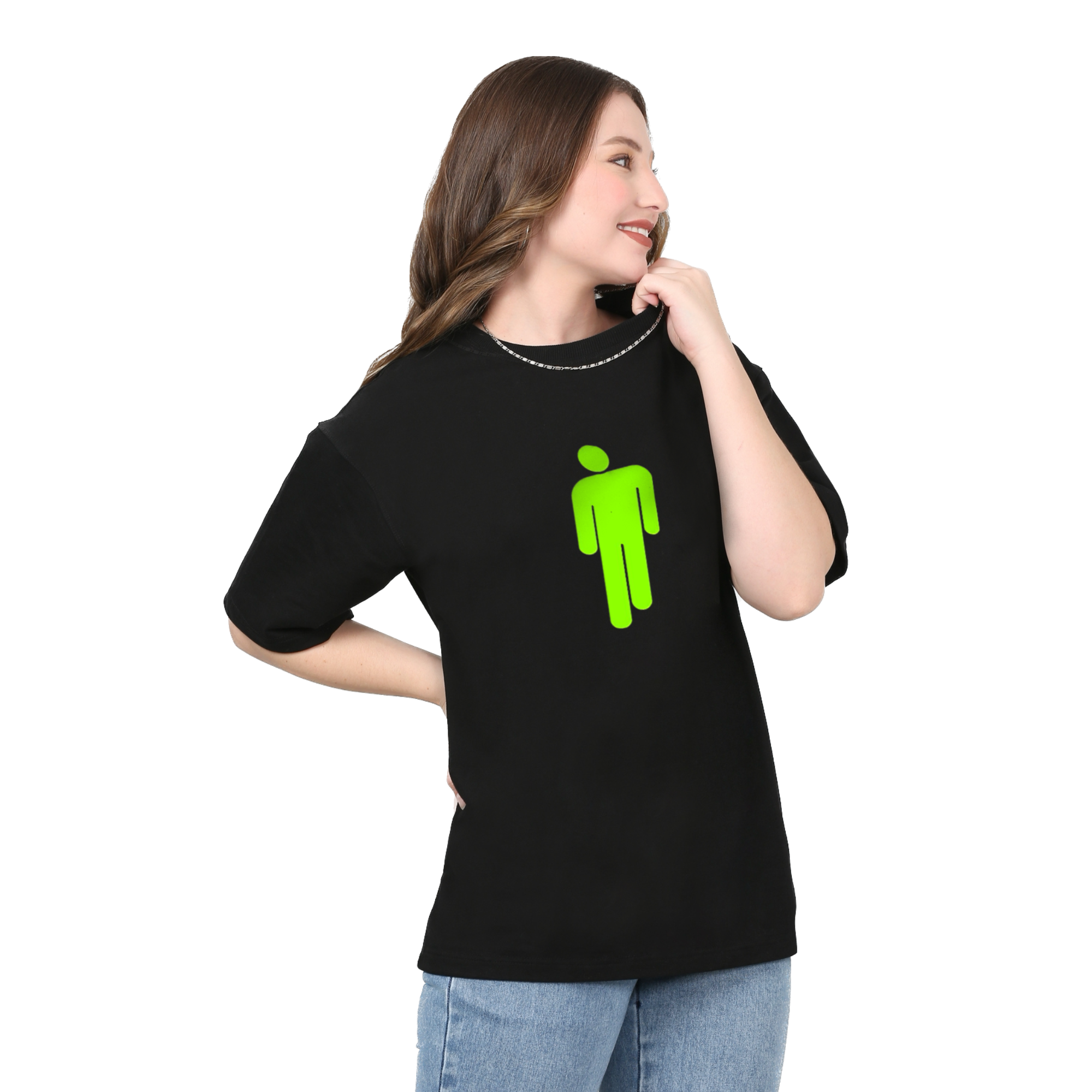 Billie Eilish Black Oversize T-Shirt