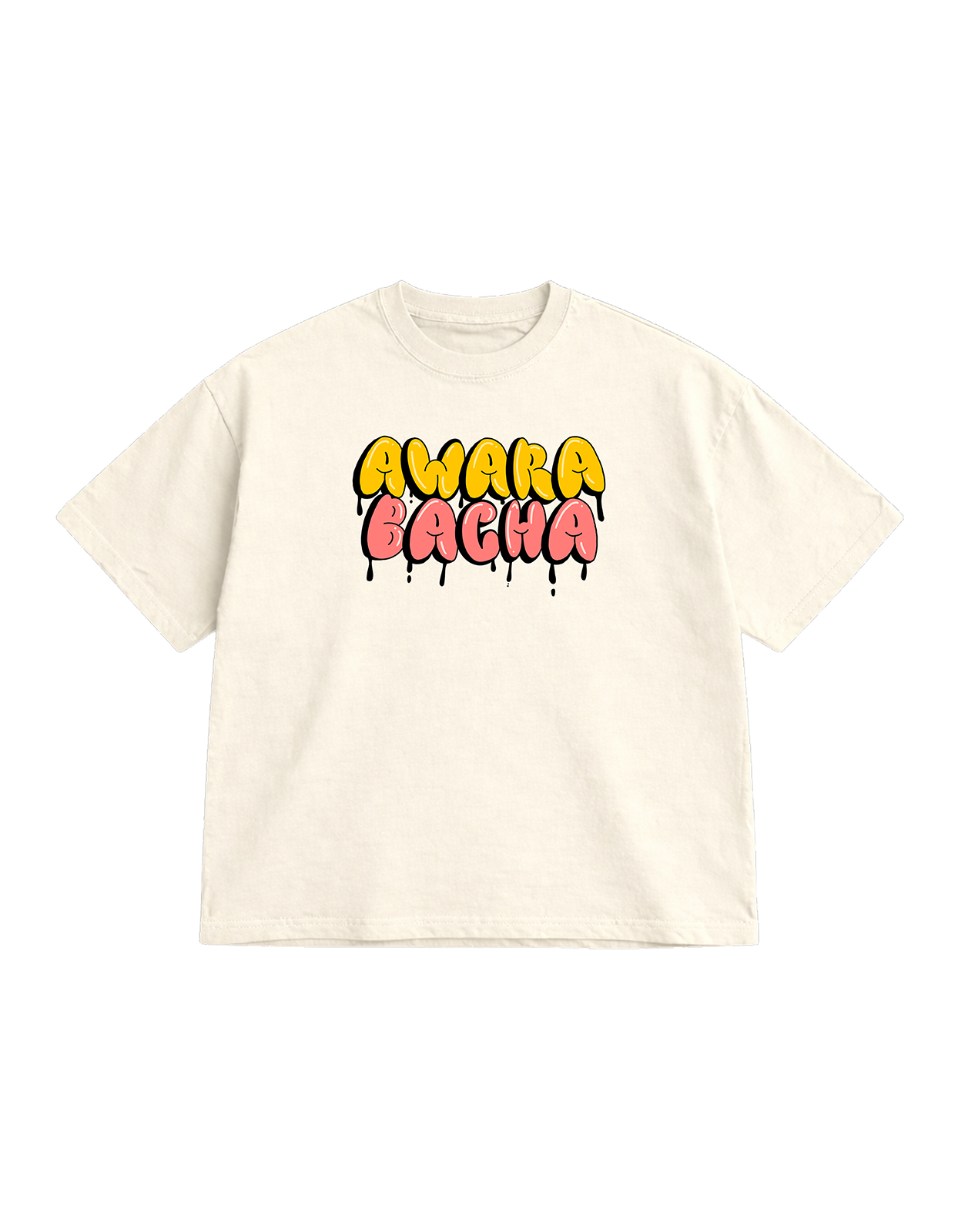 Awara Bacha White Oversize T-Shirt