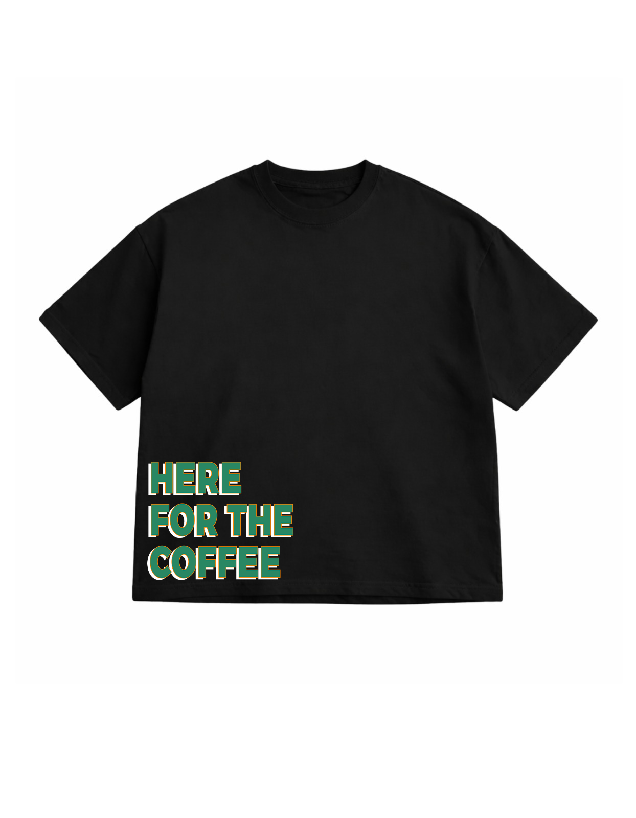 Need Coffee Oversize T-Shirt
