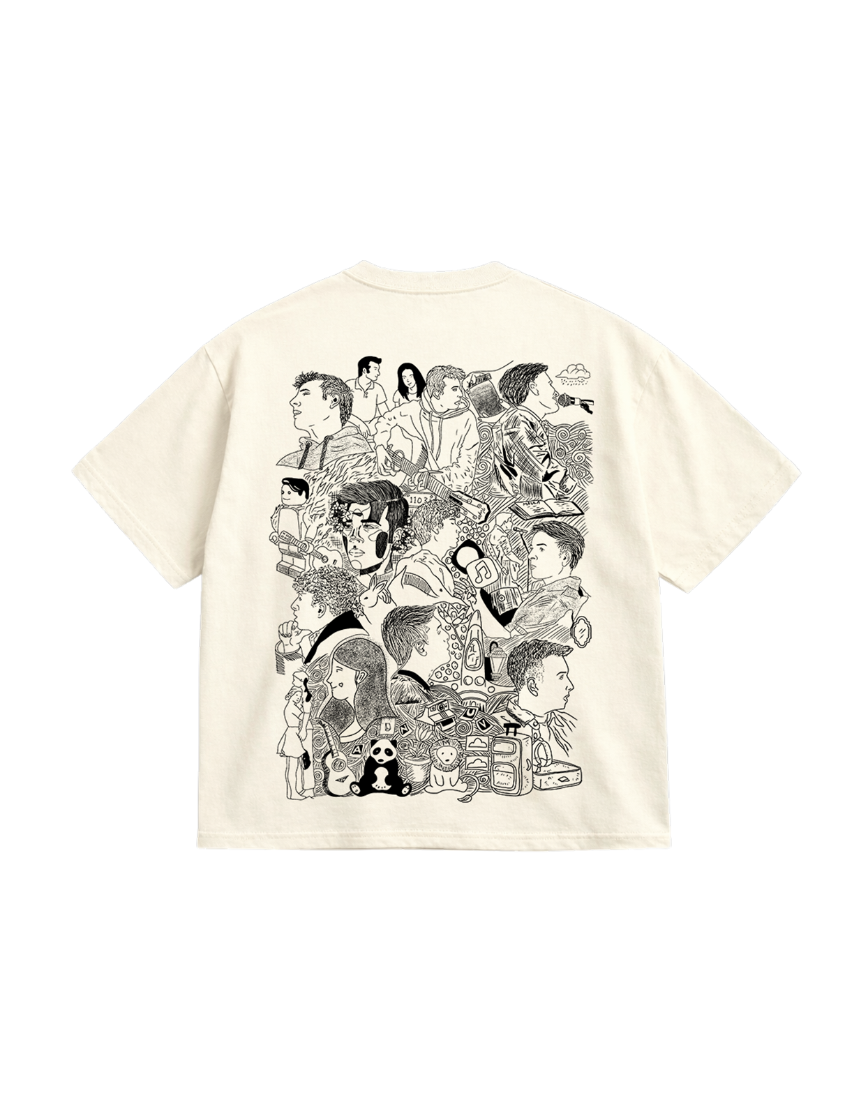 Doodle Oversize t-shirt