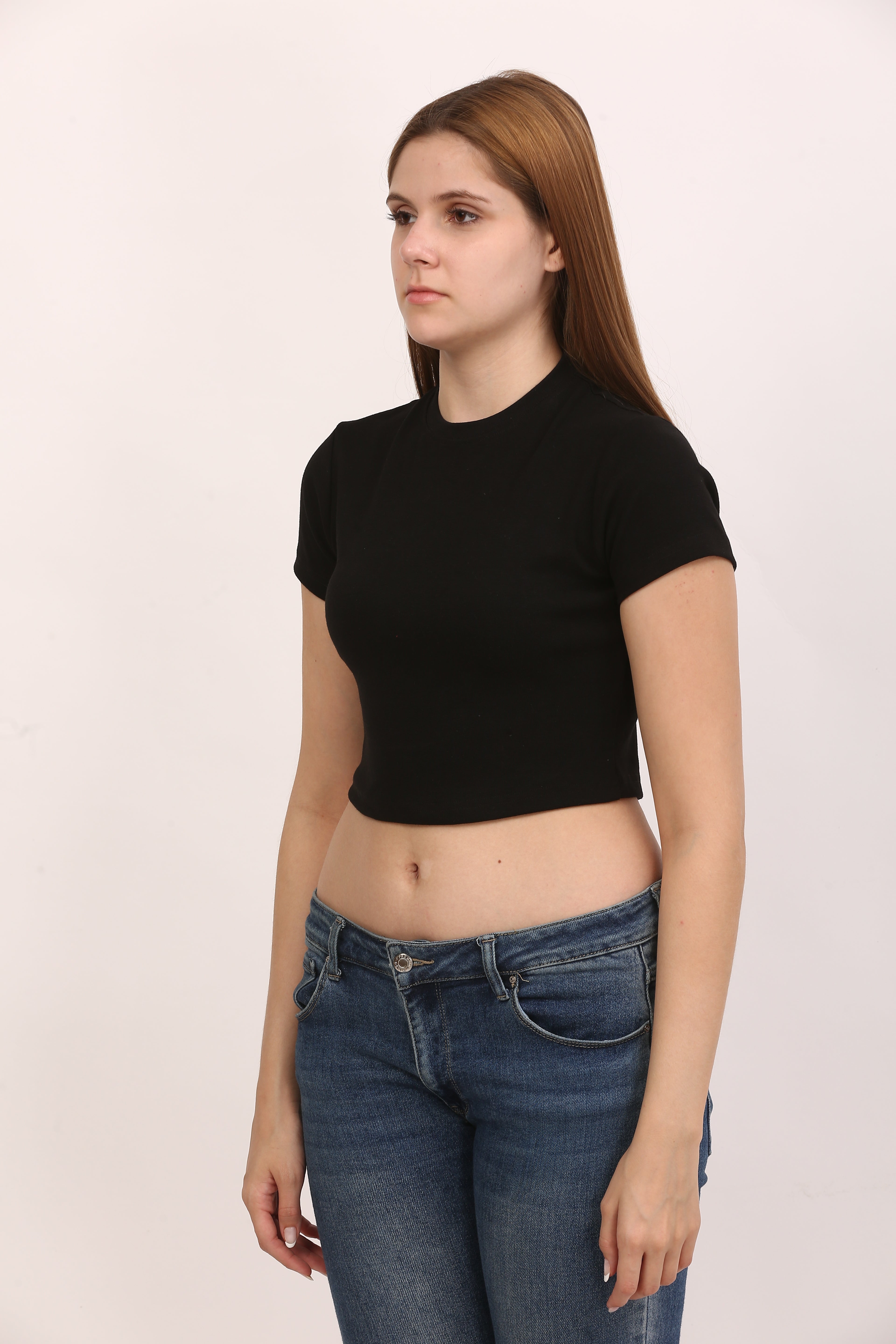Solid Black Baby Tees