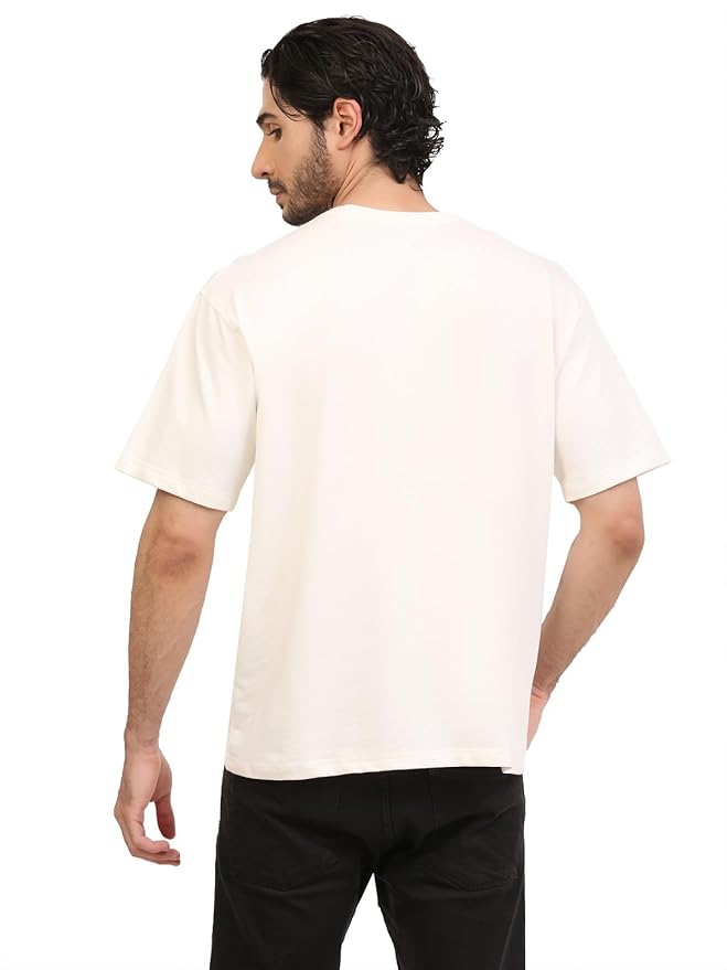 Awara Bacha Off-White Oversize T-Shirt
