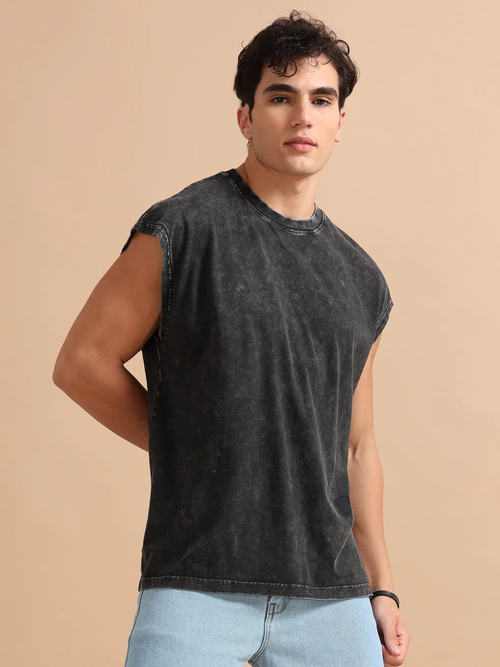Acid Wash Vest