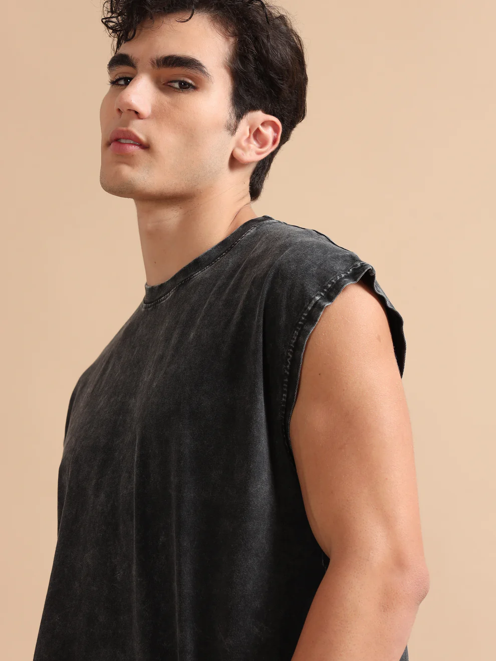 Acid Wash Vest