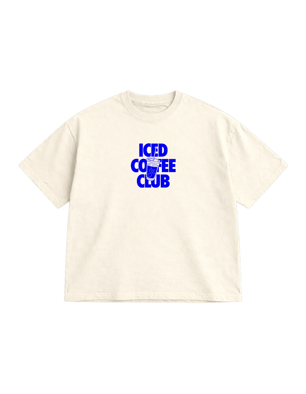 Iced Coffee Club Oversize T-Shirt
