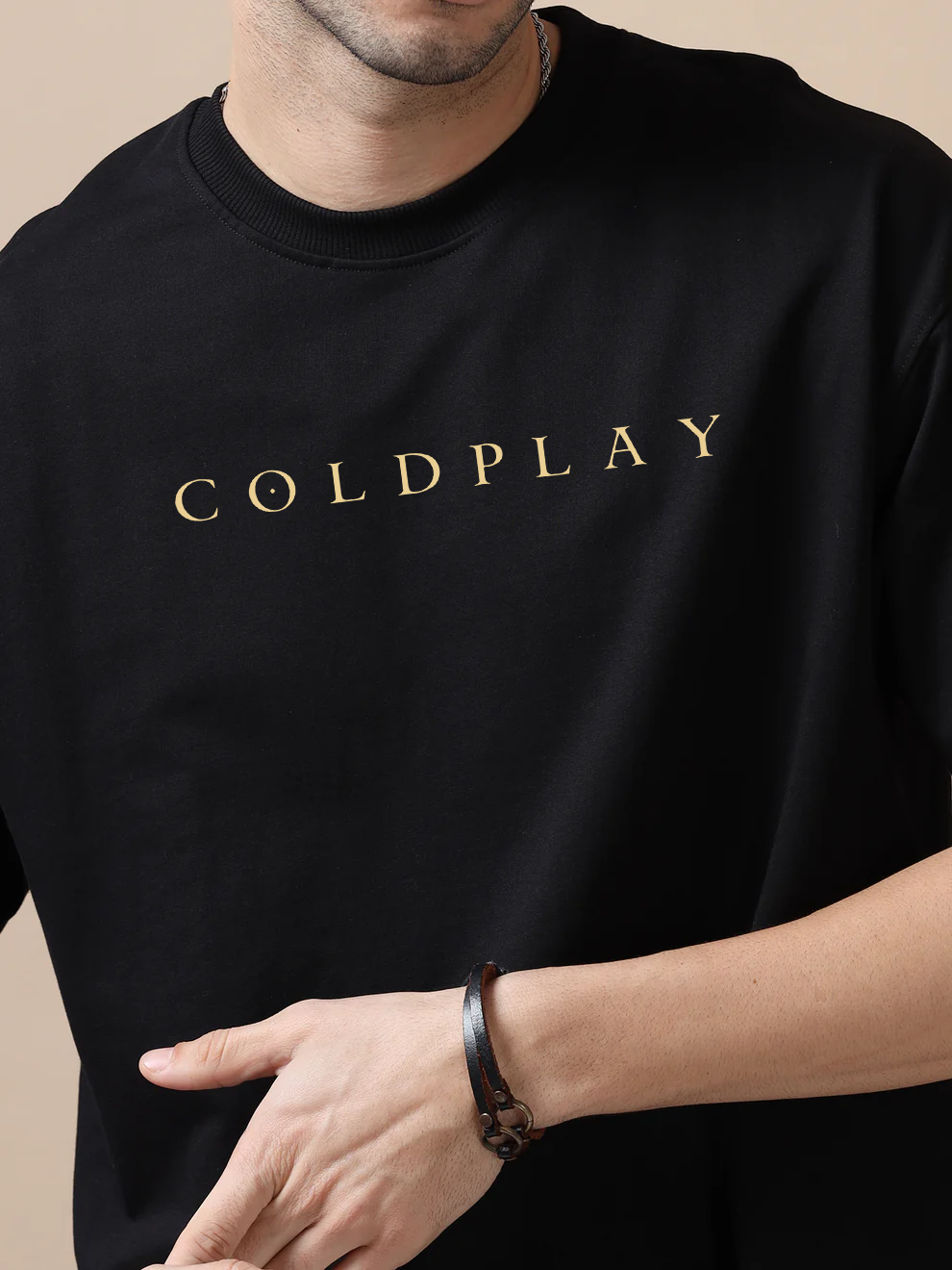 Coldplay Black Oversize T-Shirt