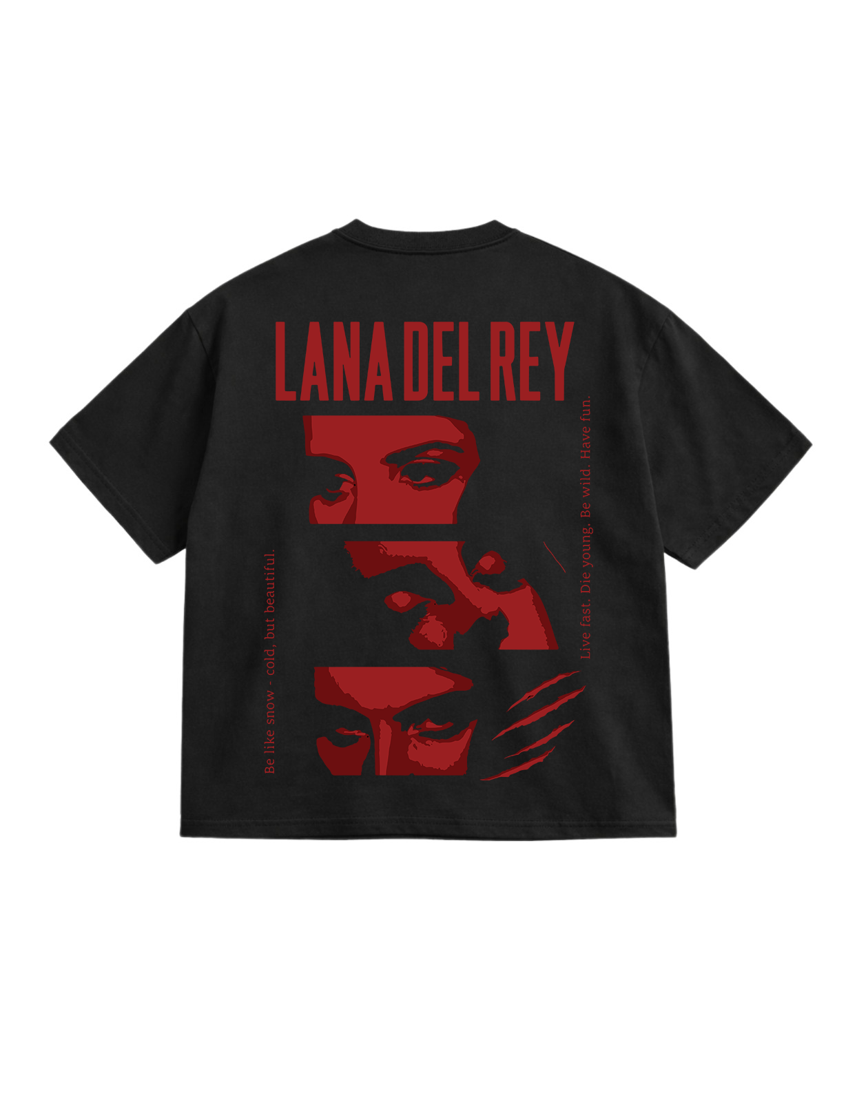 Lana Del Rey Queen Oversized T-shirt