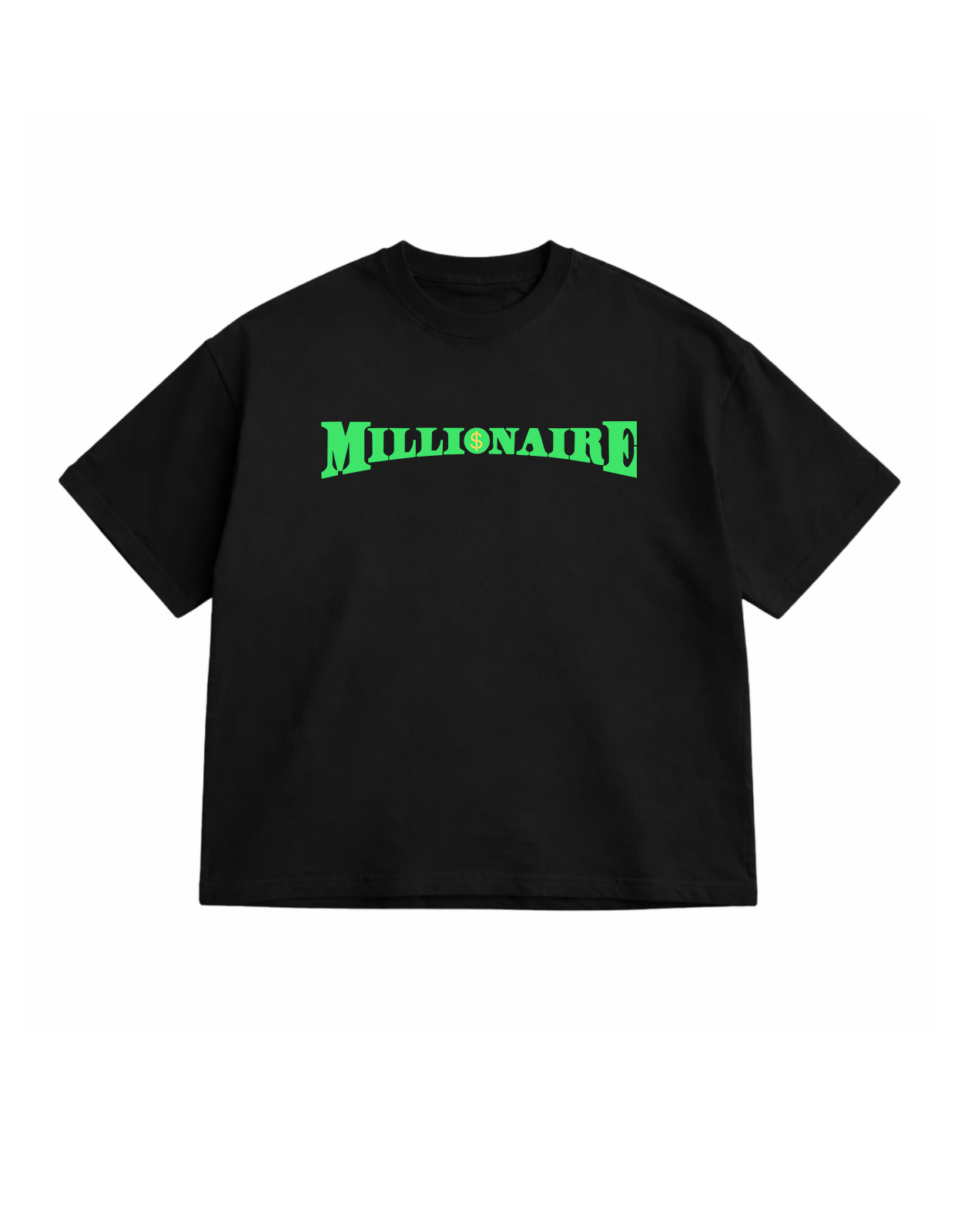 Millionaire Black Oversize T-Shirt