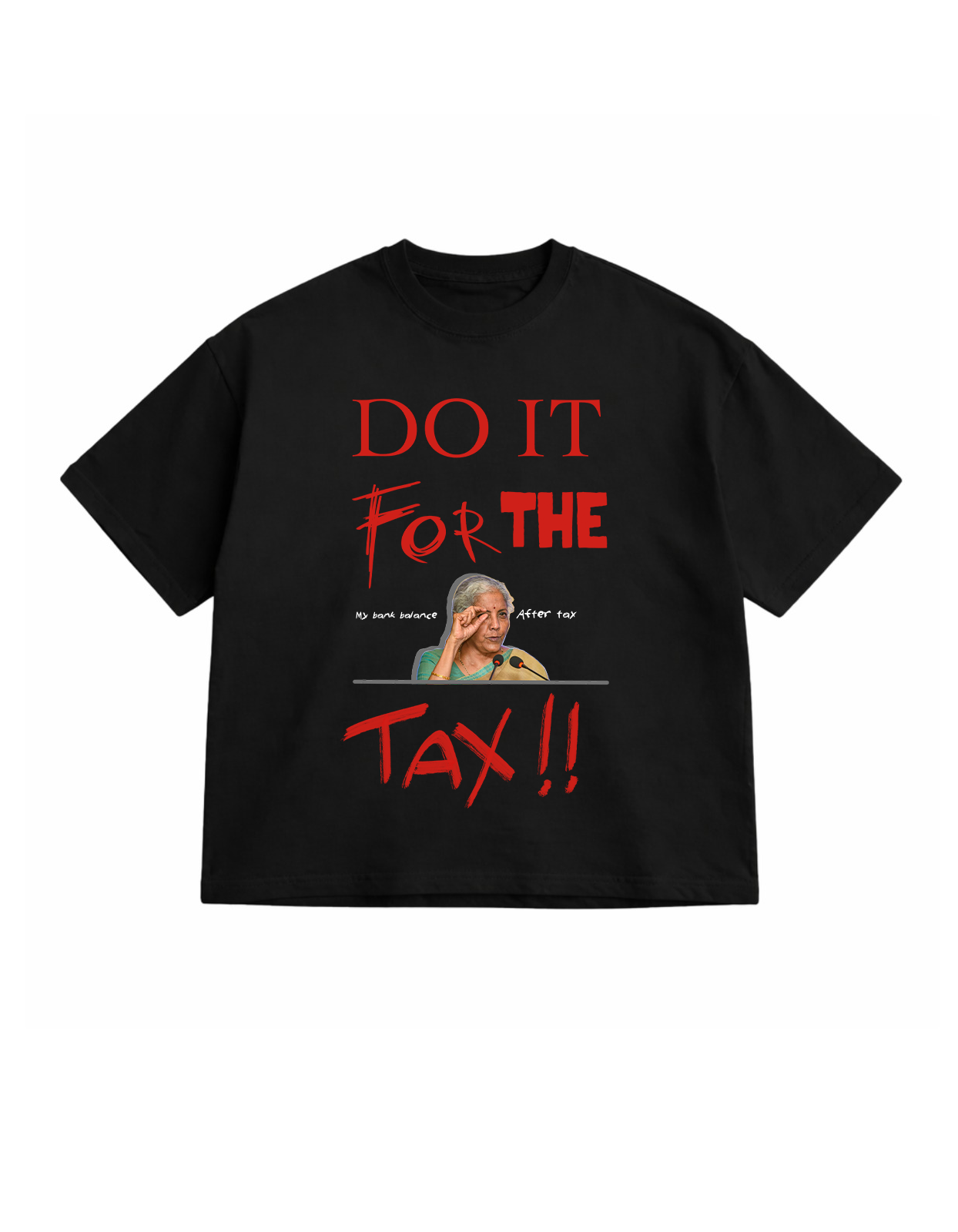 Nirmala Sitaraman Oversized T-shirt