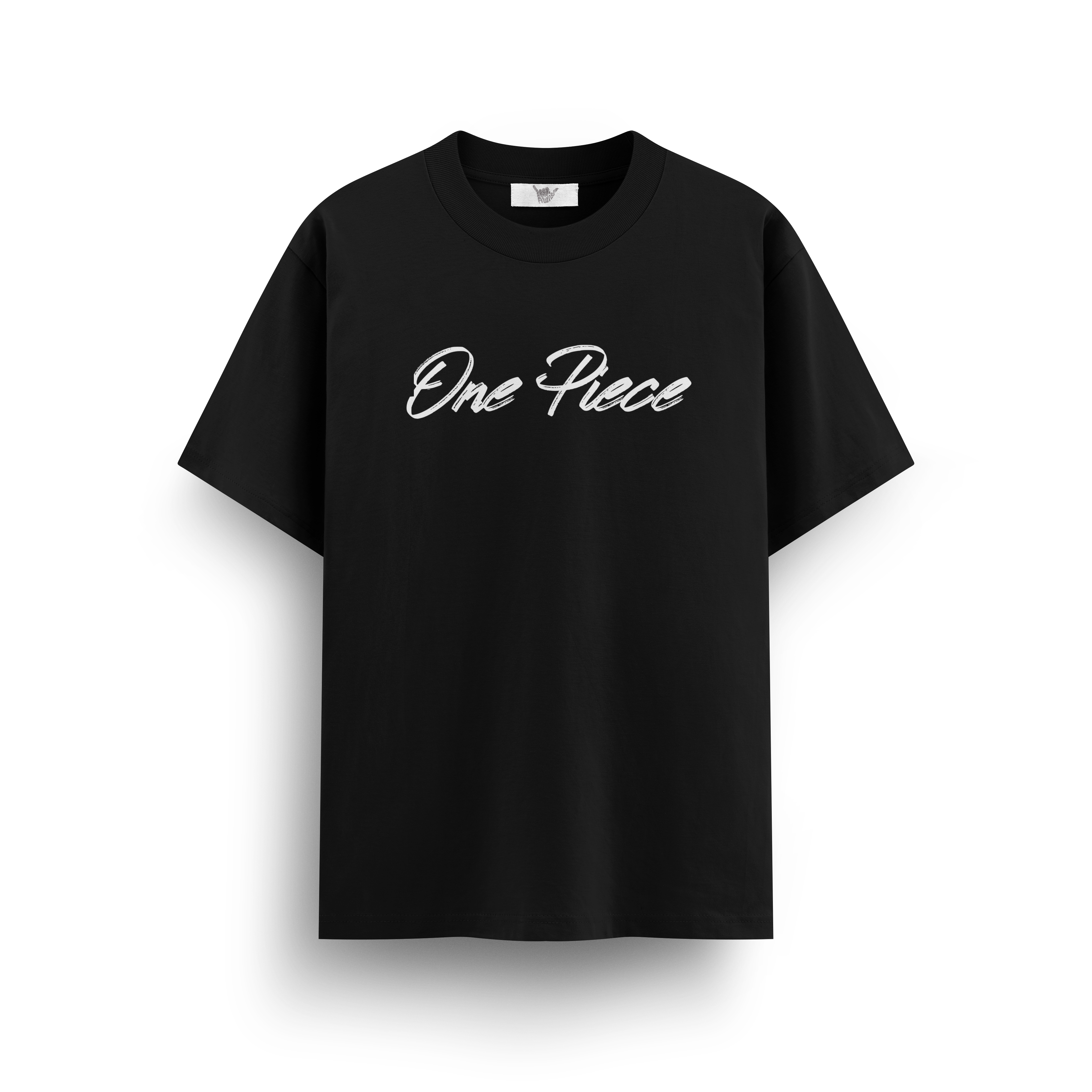 One Piece Black Oversize T-Shirt
