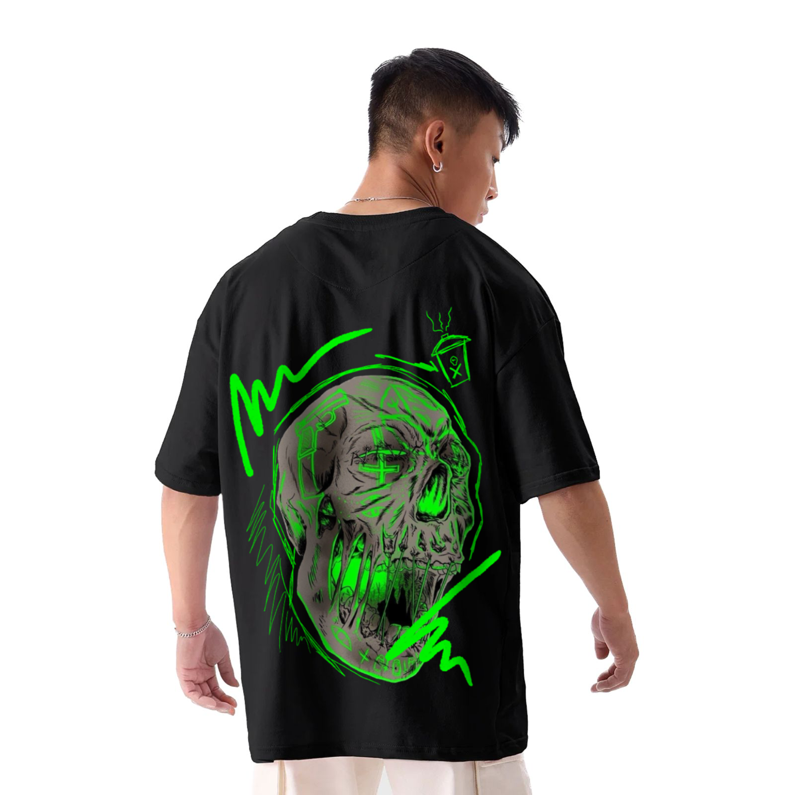 Toxic Black Oversize T-Shirt