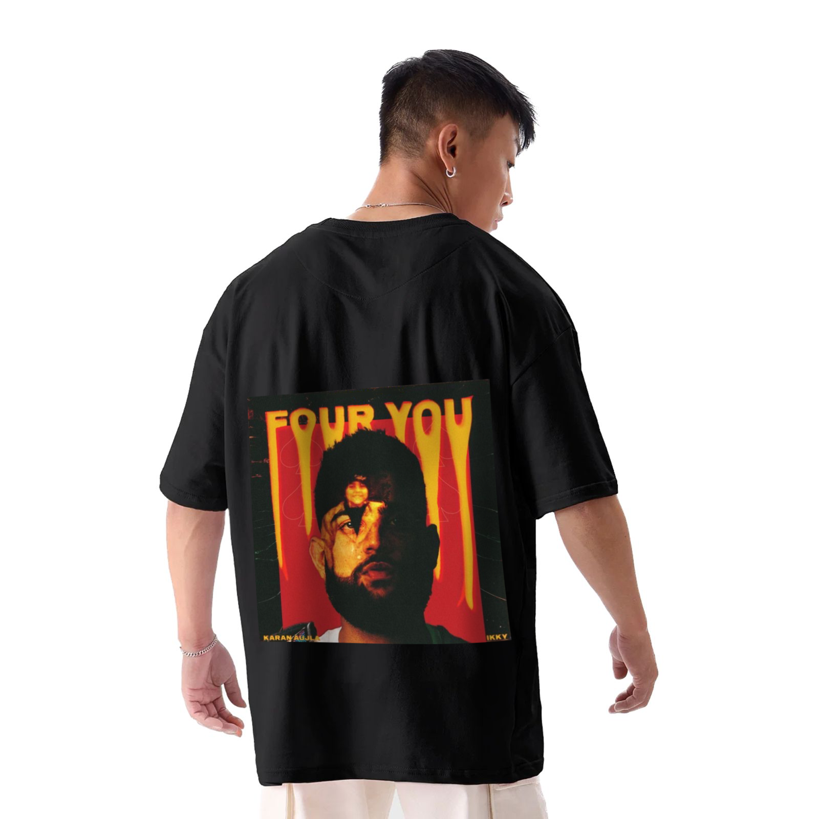 Karan Ajula Black Oversize T-Shirt