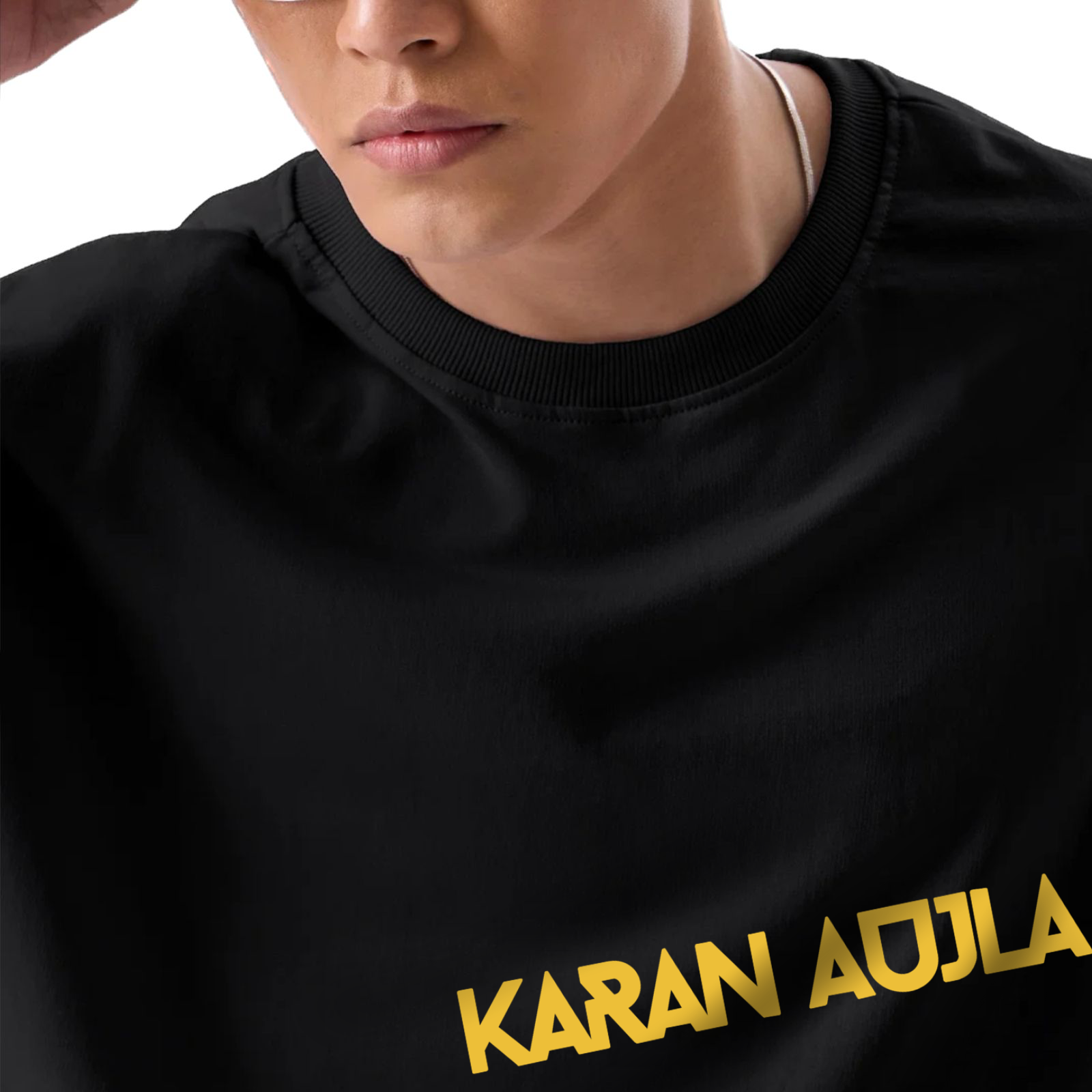 Karan Ajula Black Oversize T-Shirt