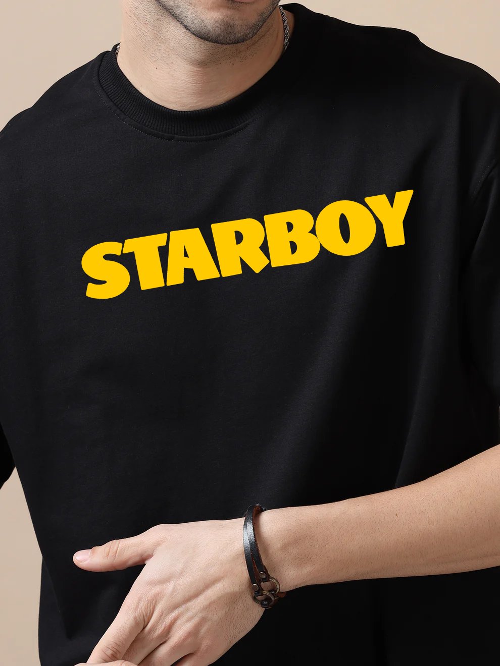 Starboy Black Oversize T-Shirt