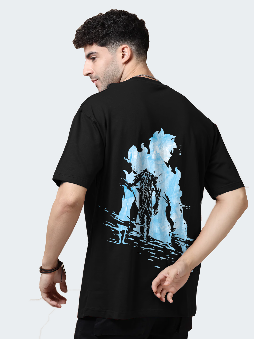 Sung Jin Woo Black Oversize T-Shirt