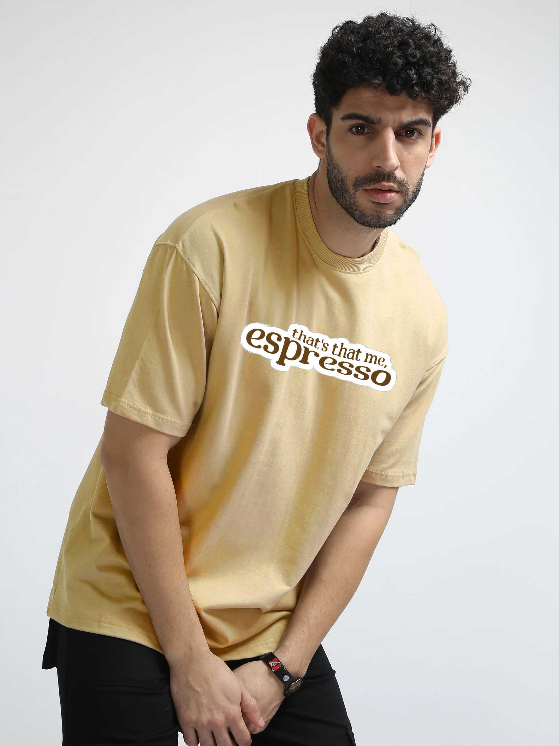 Thats Thats me Espresso Oversize T-Shirt
