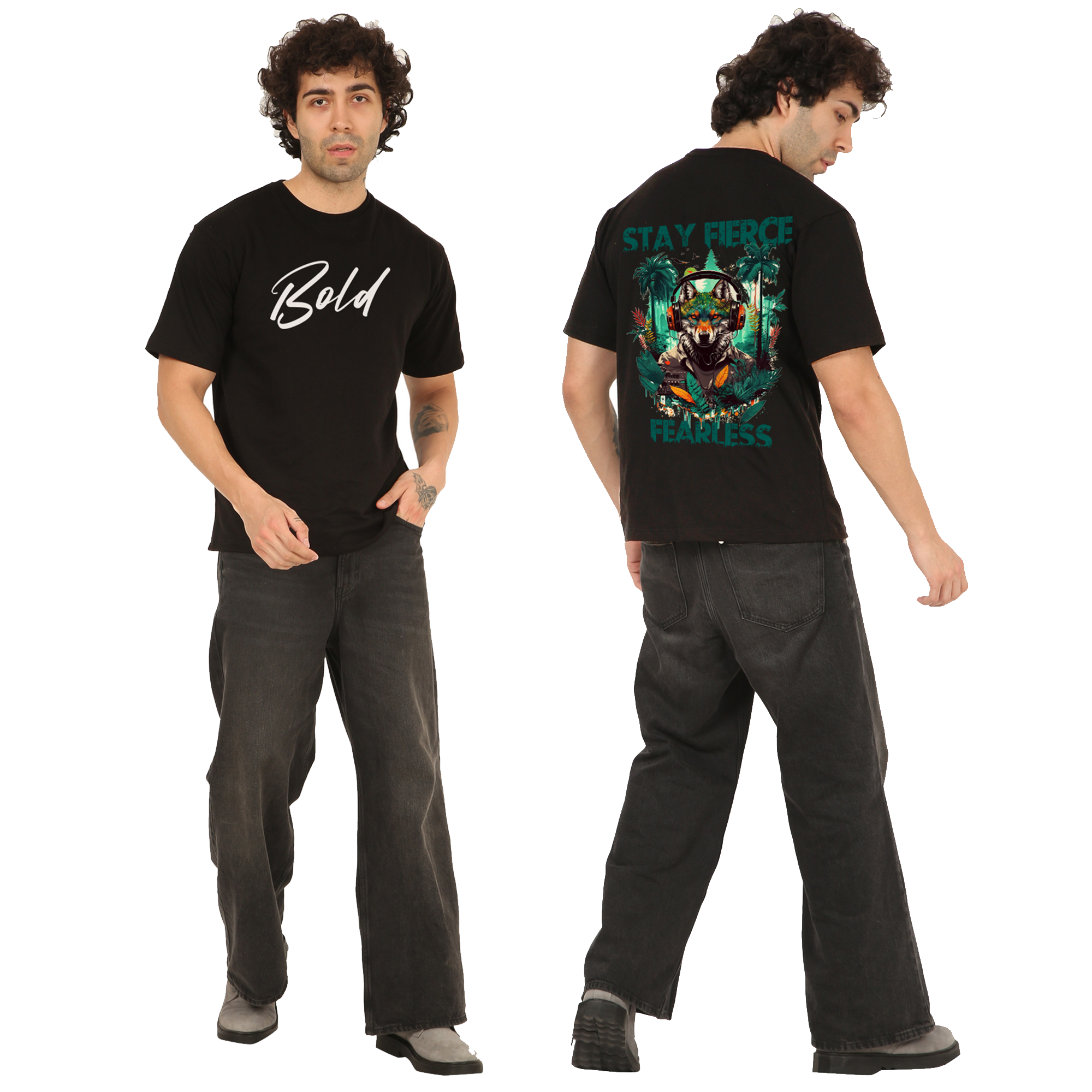 Fearless - Stay Fierce Oversize T-Shirt