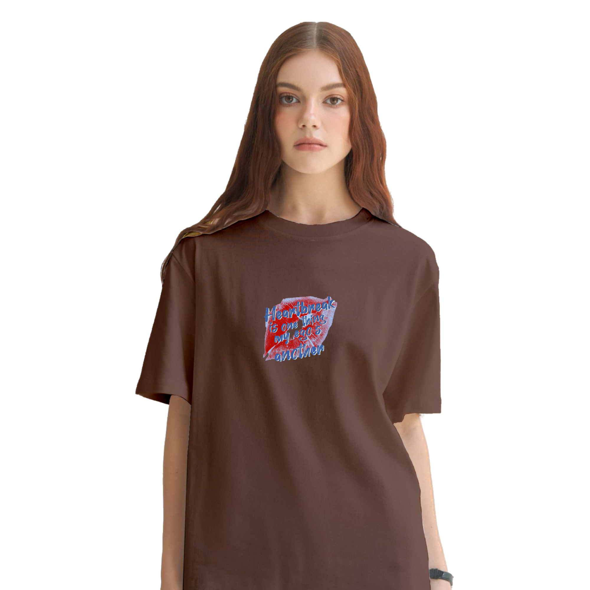 Sabrina Carpenter Brown Oversize T-Shirt
