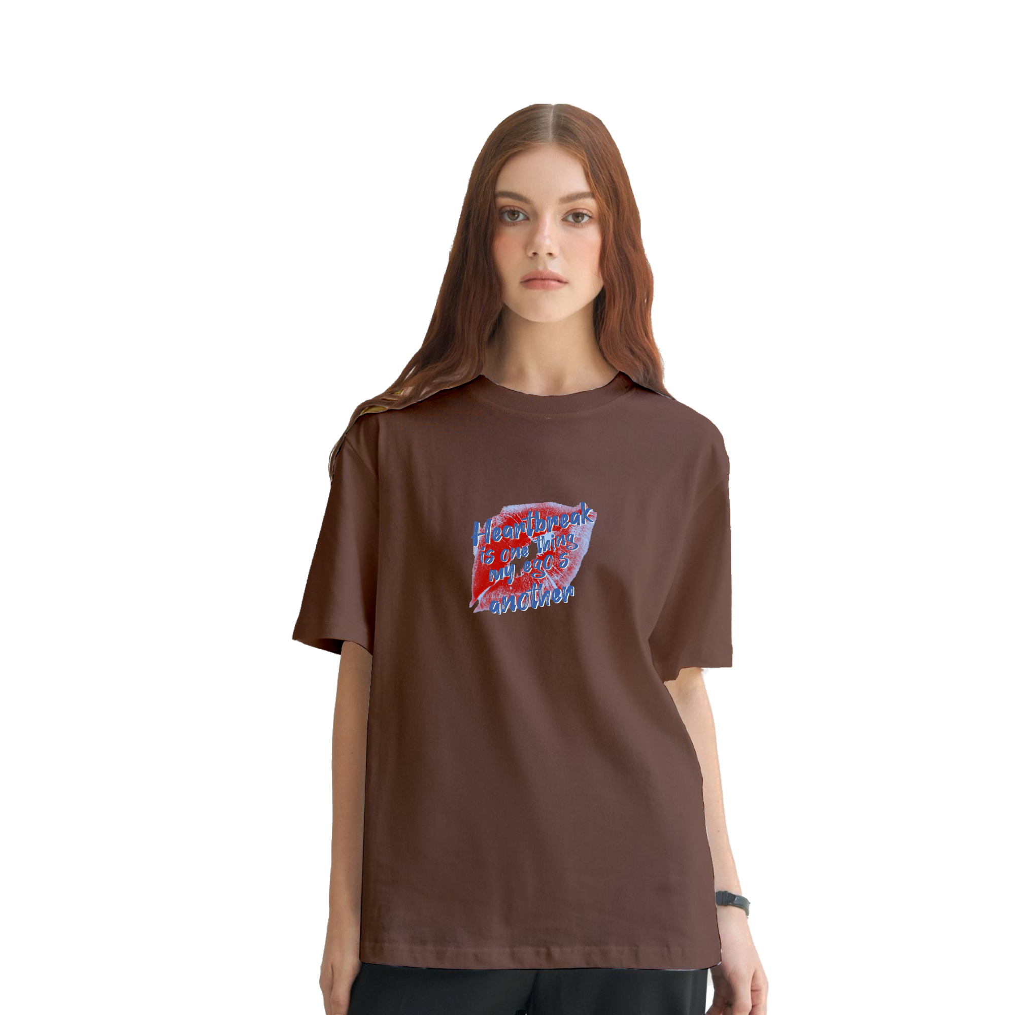 Sabrina Carpenter Brown Oversize T-Shirt