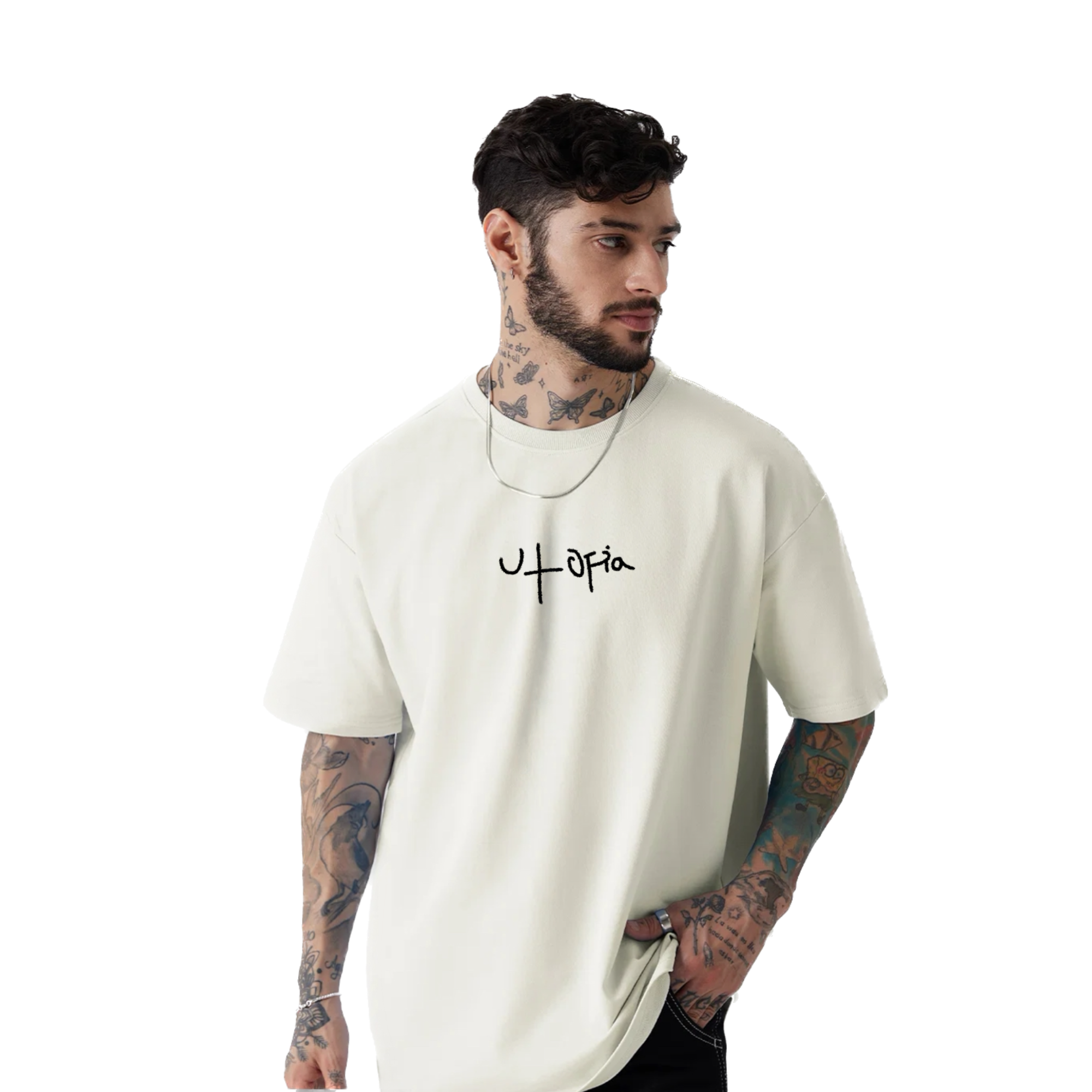 Utopia Off-White Oversize T-Shirt
