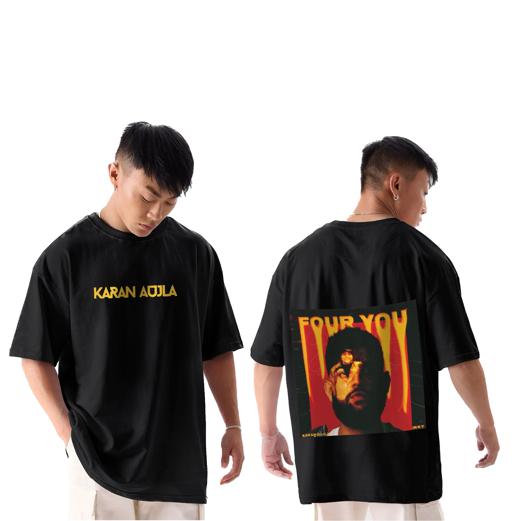 Karan Ajula Black Oversize T-Shirt