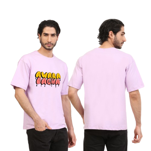 Awara Bacha Lavender Oversize T-Shirt