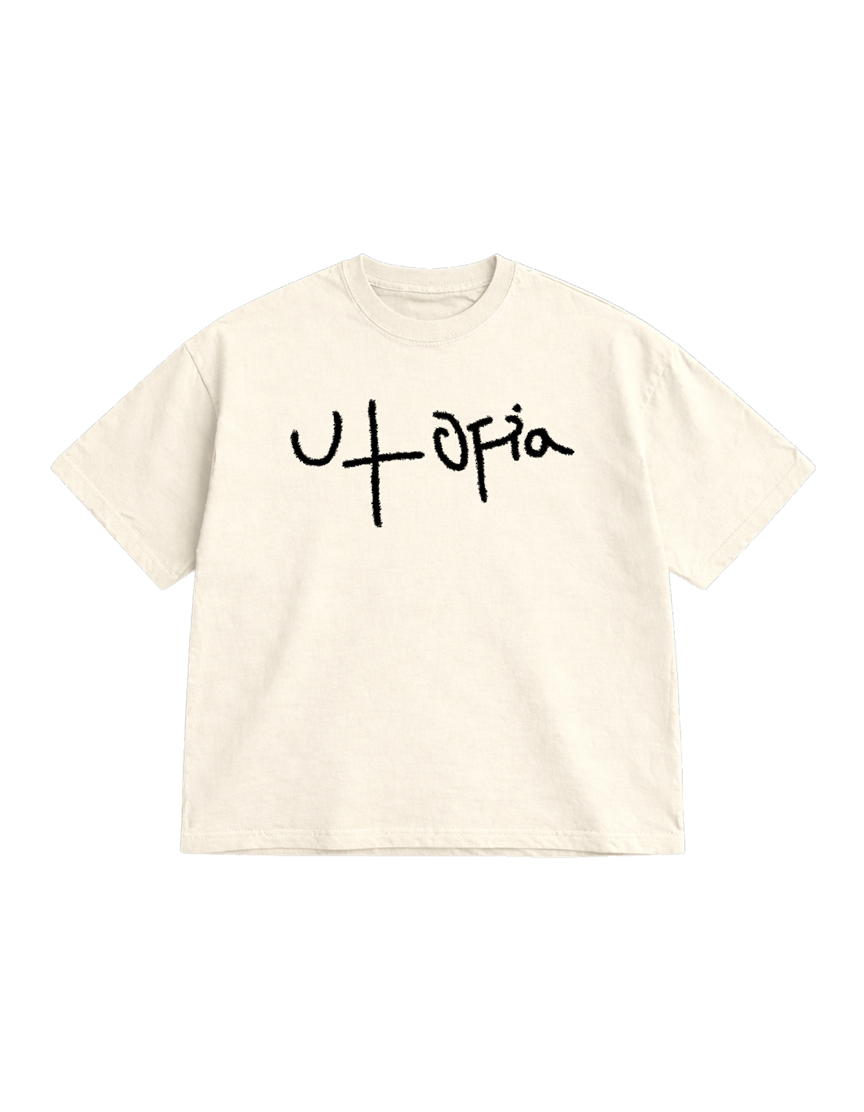 Utopia White Oversize T-Shirt