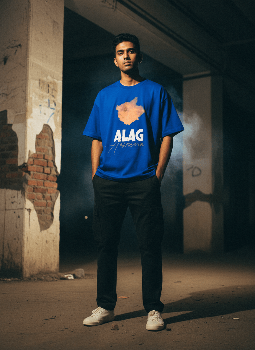 Alag Aasmann oversize t-shirt - Awara Bacha