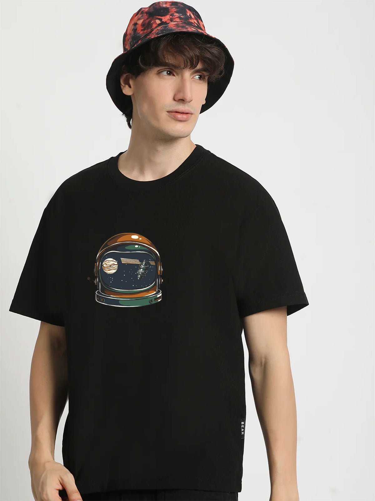 Astronaut Helmet Regular Fit T-Shirt - Awara Bacha