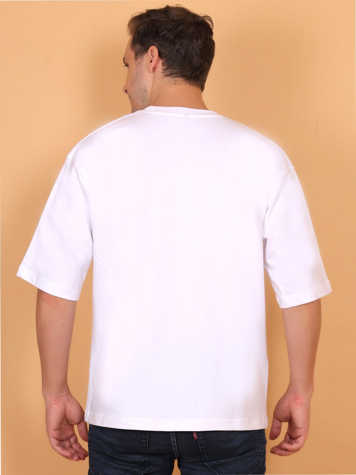 Awara Bacha White Oversize T-Shirt - Awara Bacha
