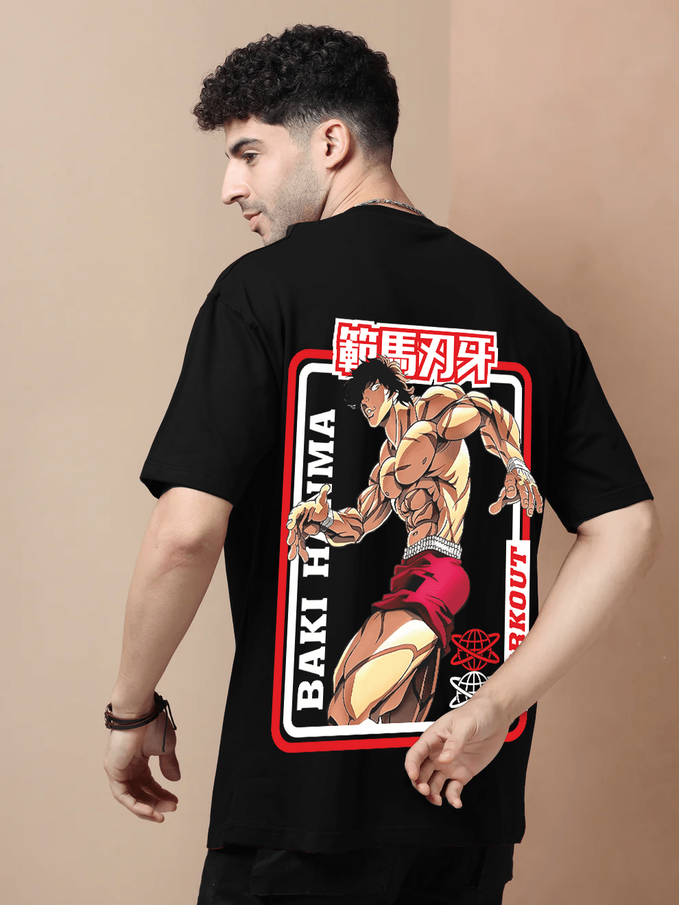 Baki Hanma Oversize T-Shirts - Awara Bacha