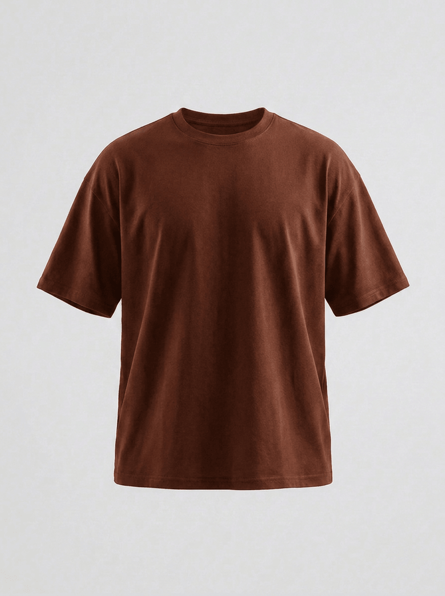Brown Oversize T-Shirt - Awara Bacha