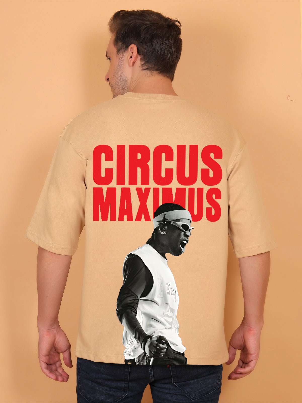 Circus Maximus Travis Concert Oversize T-Shirt - Awara Bacha