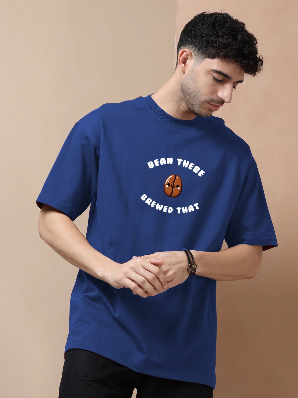 Coffee Beans Oversize T-Shirt - Awara Bacha