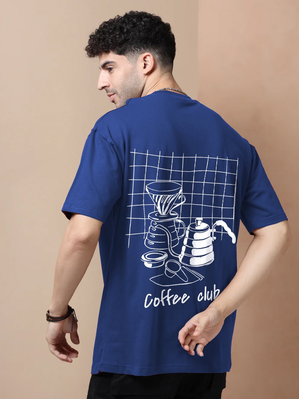 Coffee Beans Oversize T-Shirt - Awara Bacha