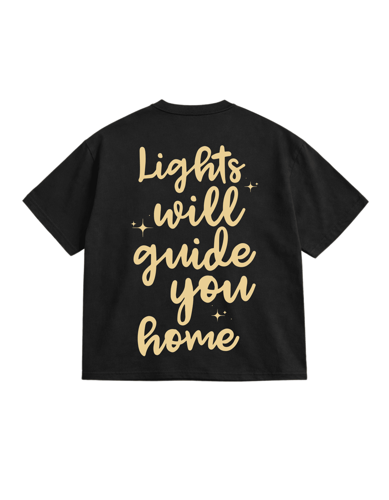 Coldplay Black Oversize T-Shirt - Awara Bacha