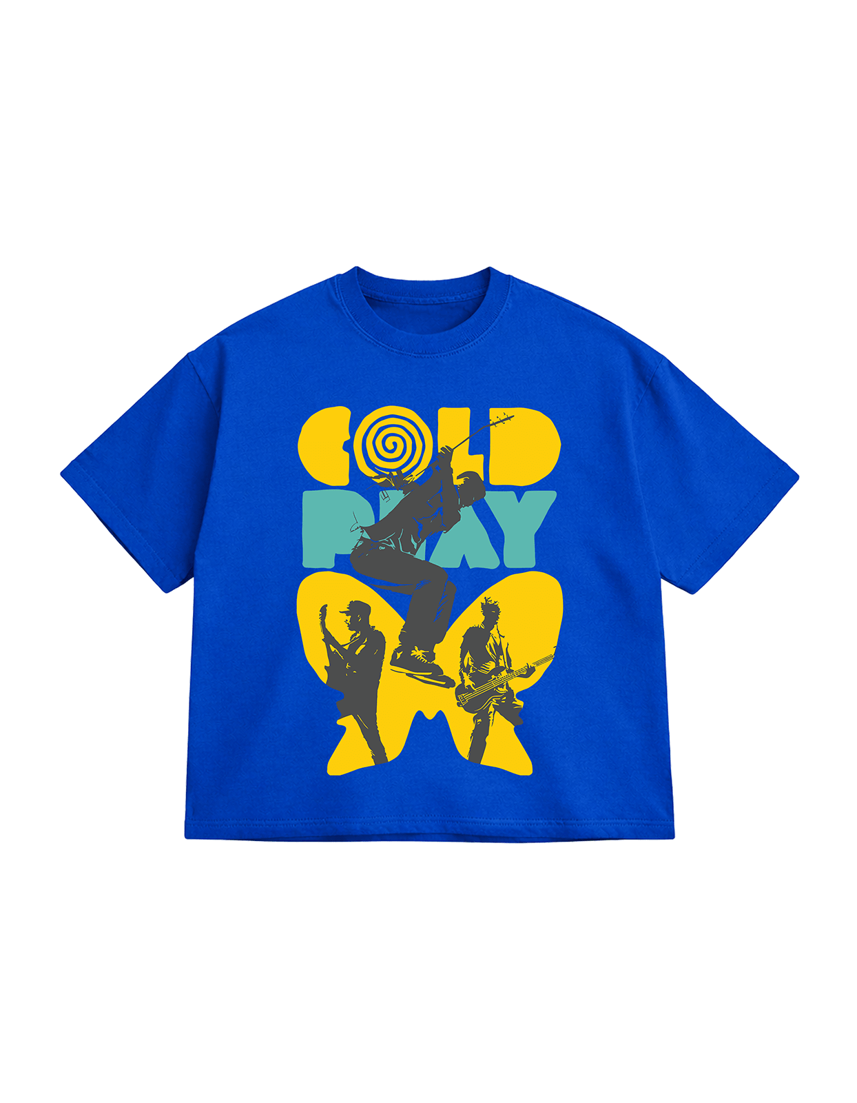 Coldplay modern oversize t-shirt - Awara Bacha