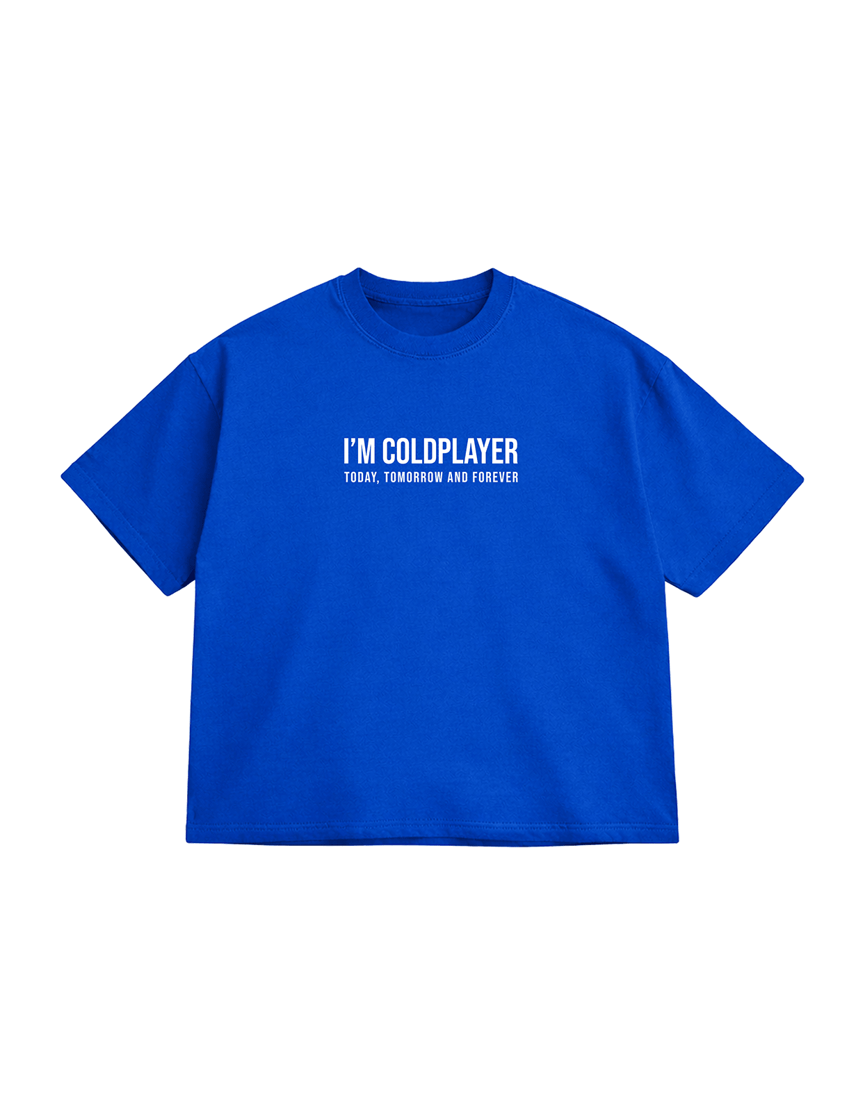 coldplay oversize t-shirt - Awara Bacha