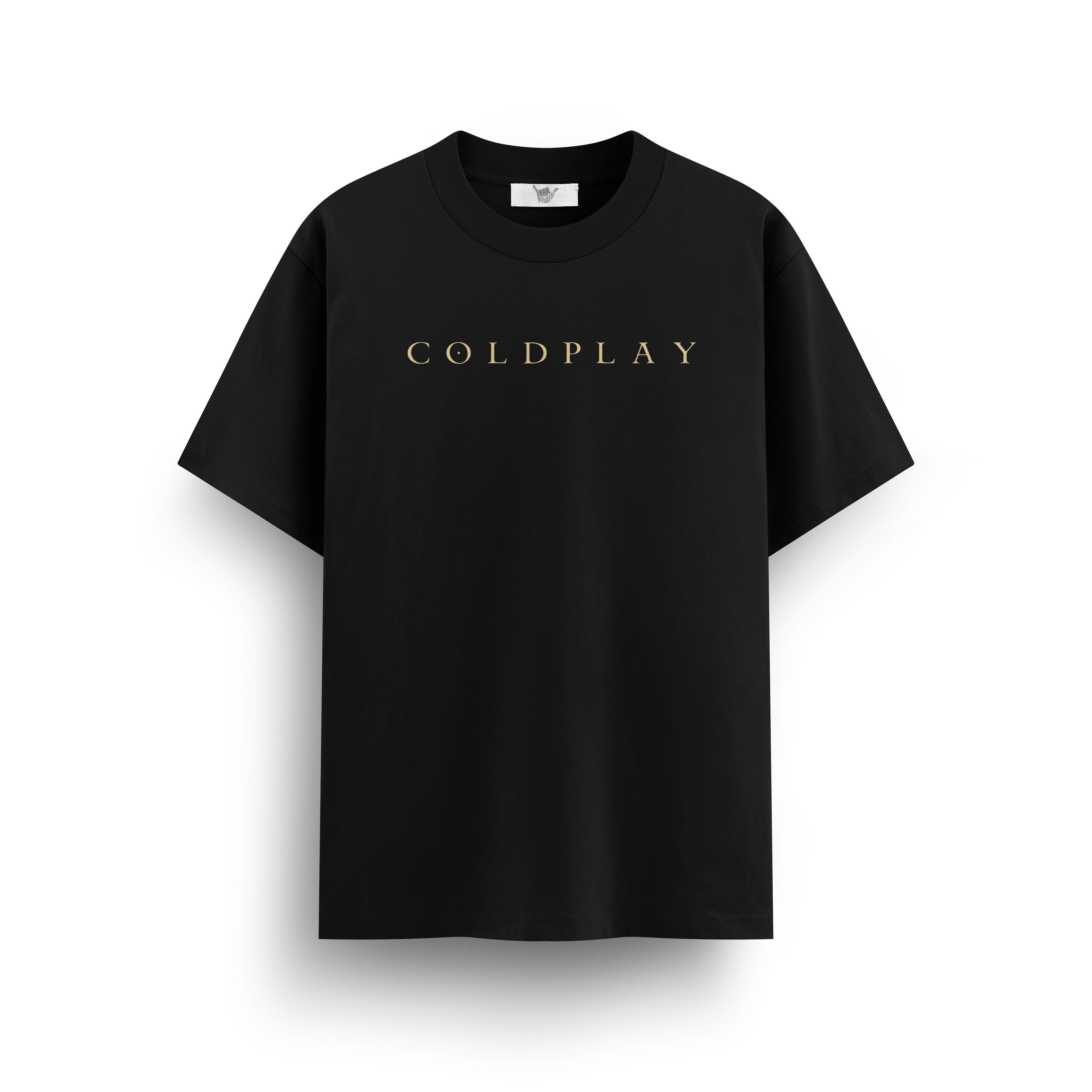 Coldplay Black Oversize T-Shirt