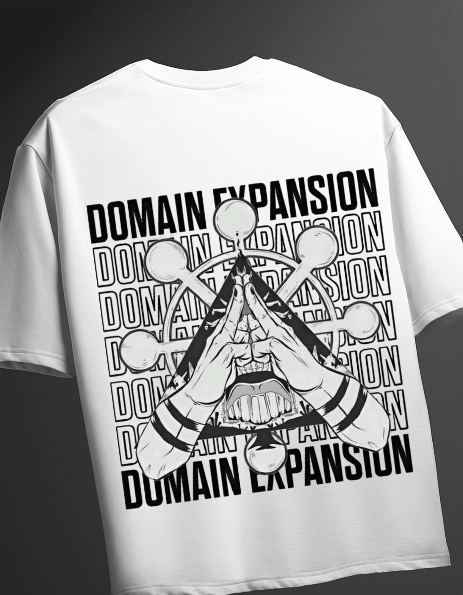 Domain Expansion Oversized T-Shirt - Awara Bacha