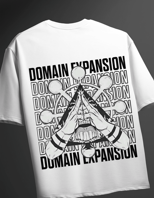 Domain Expansion Oversized T-Shirt - Awara Bacha