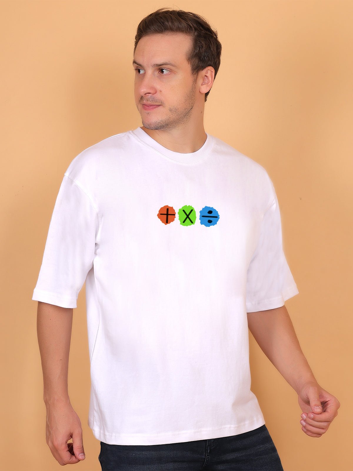 Ed Sheeran Album White Oversize T-Shirt - Awara Bacha