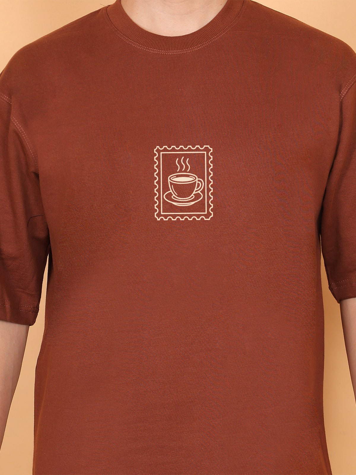 Espresso Coffee Oversize T-Shirt - Awara Bacha