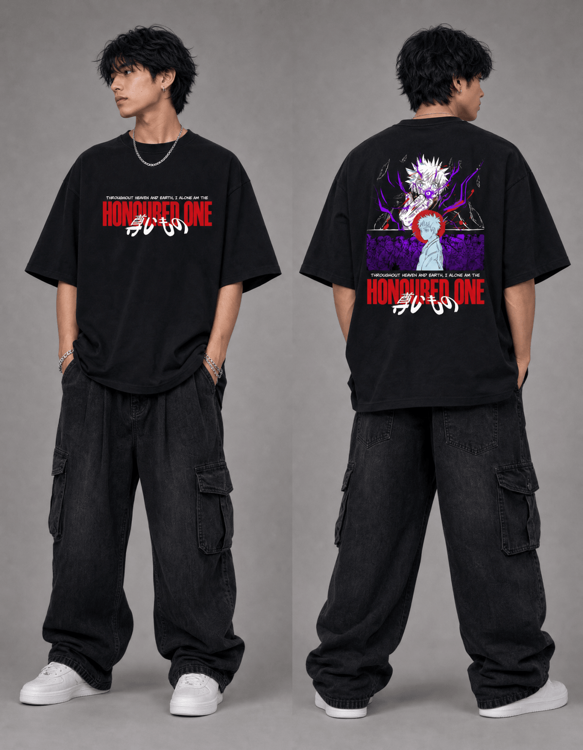 GOJO Oversized T-Shirt - Awara Bacha