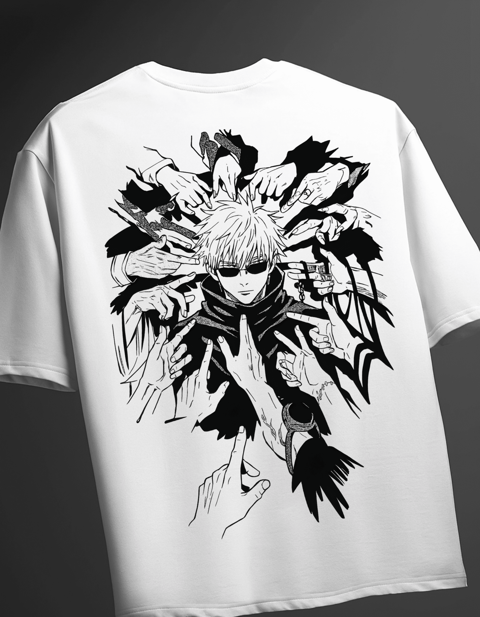Gojo Satoru Oversized T-Shirt - Awara Bacha