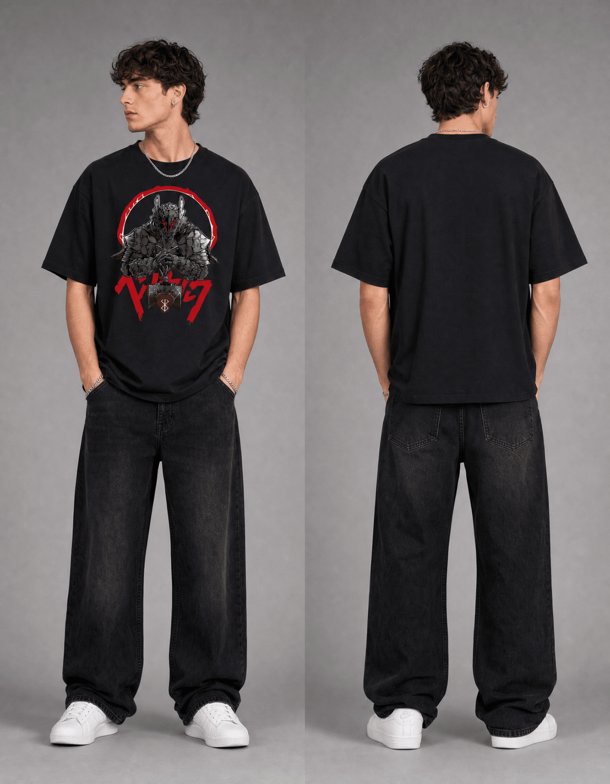 Gust Oversized T-Shirt - Awara Bacha