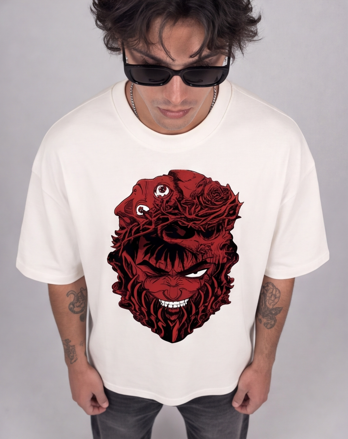Guts aesthetic  Streetwear Oversized T-Shirt