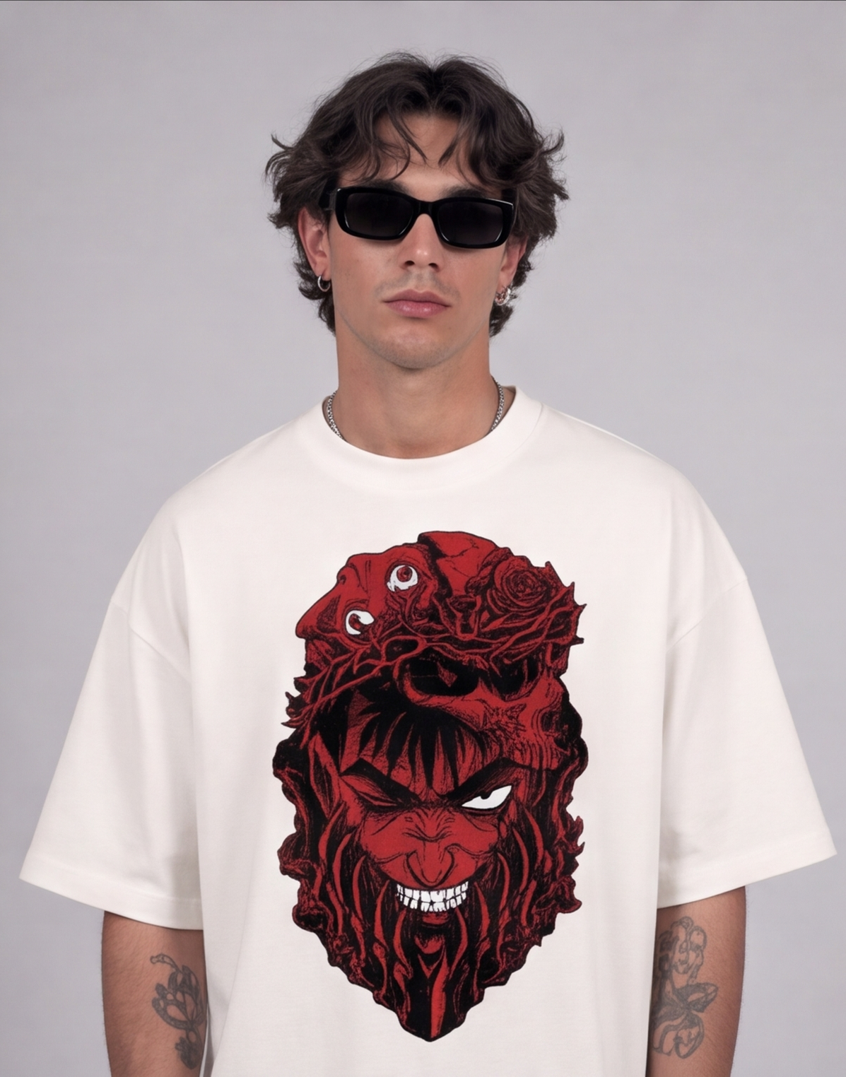 Guts aesthetic  Streetwear Oversized T-Shirt