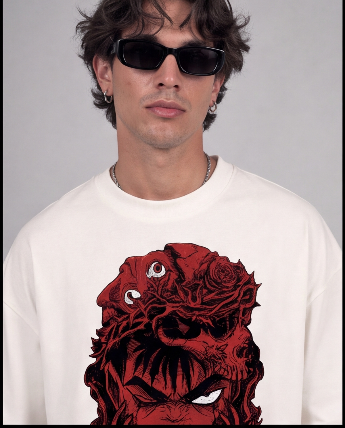 Guts aesthetic  Streetwear Oversized T-Shirt
