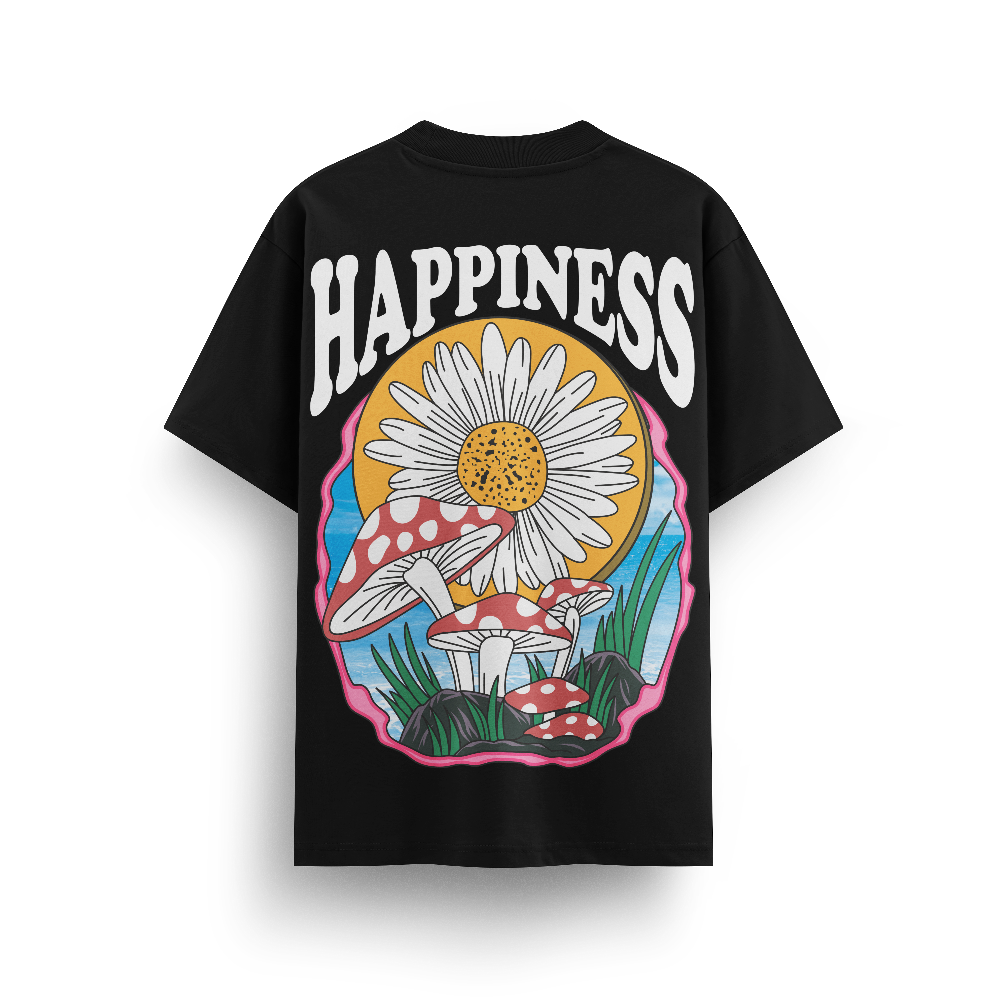 Happiness Oversize T-Shirt